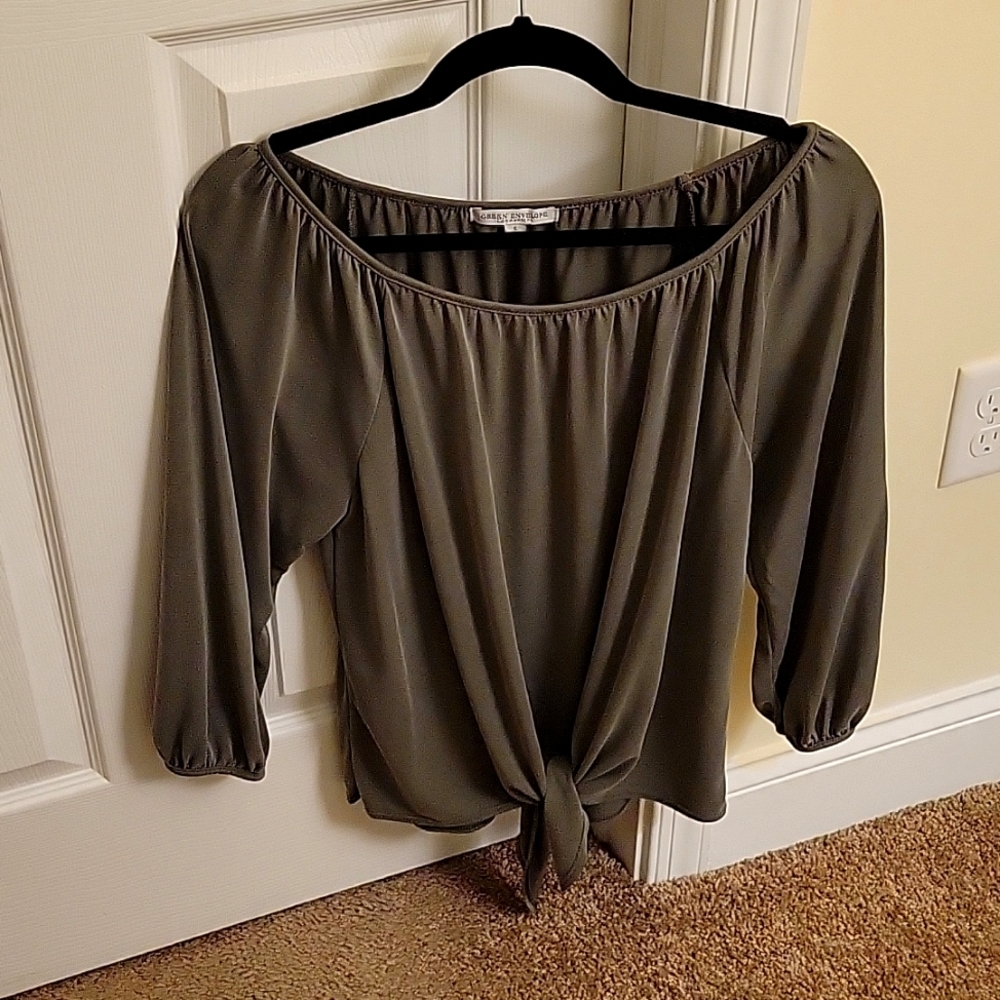 Tie Front Blouse